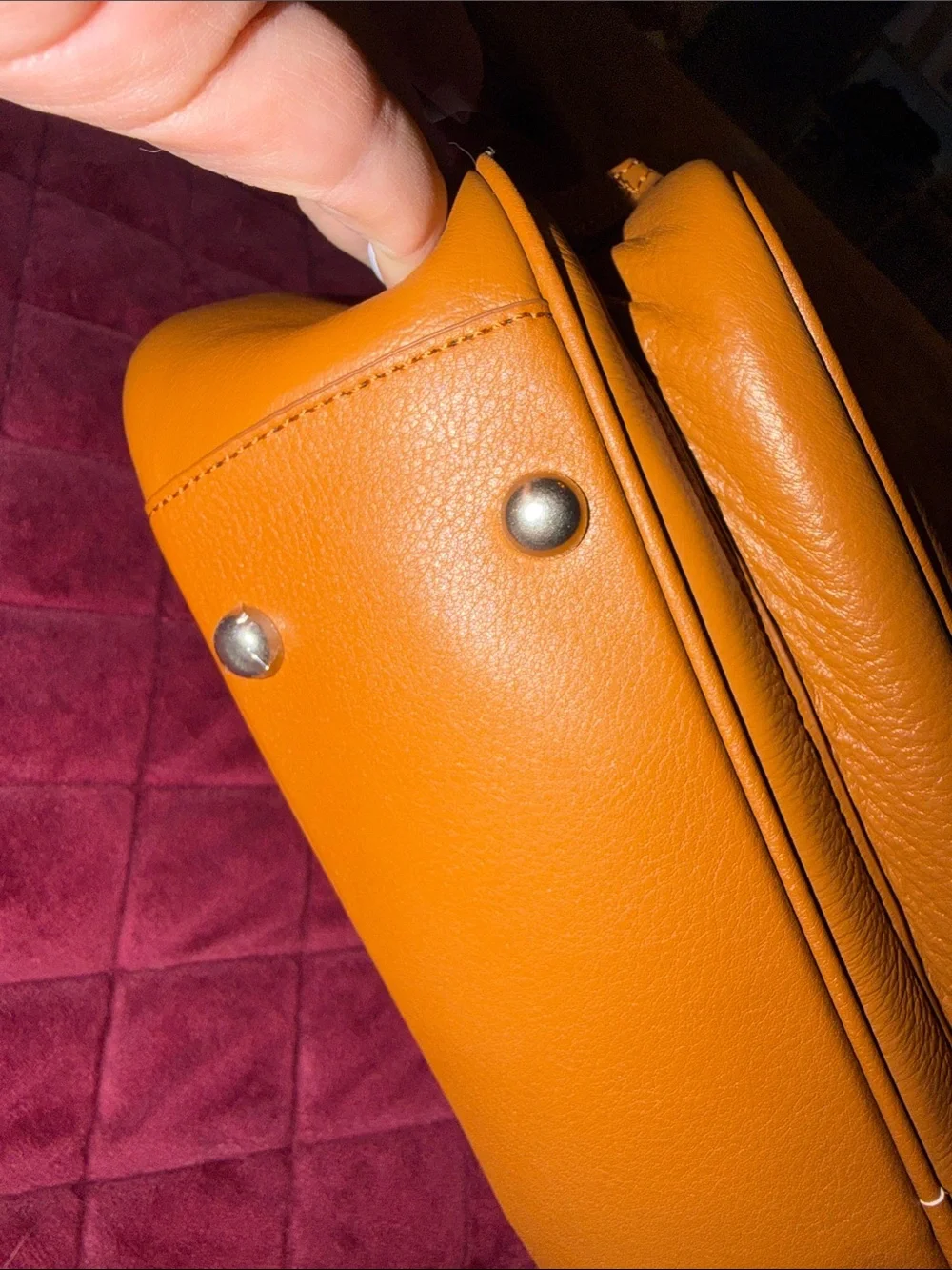 Bogdana Siena Leather Camera Bag